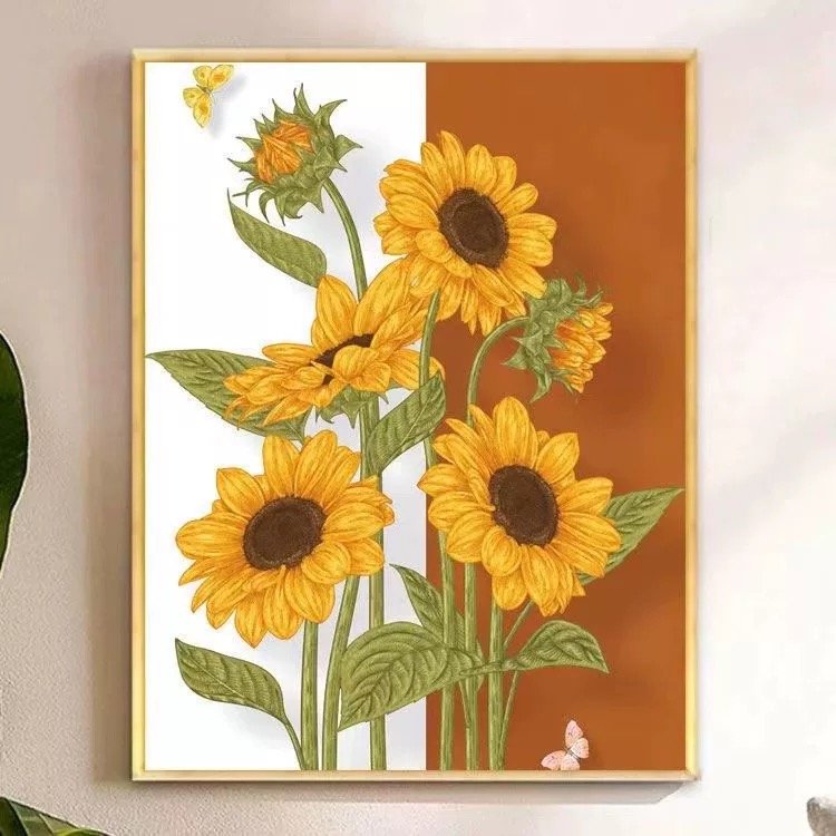 Thriving Sunflowers