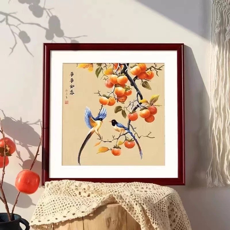 Persimmons & Magpies